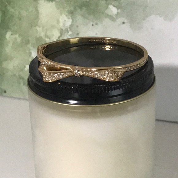 Kate Spade Gold Bangle Bow Bracelet - Picture 5 of 6